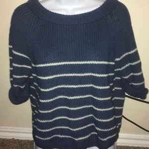 Fossil Striped Thick Sweater